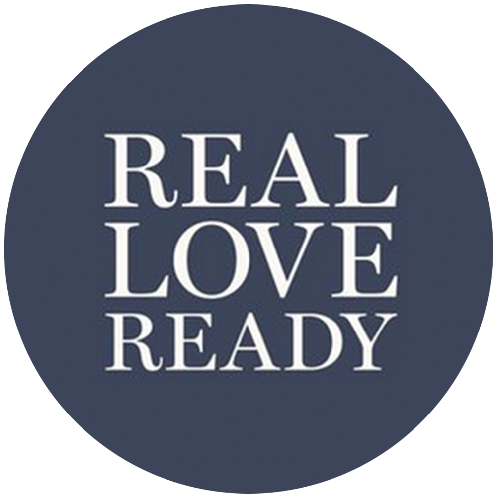 Real Love Ready Logo on a Blue Circle